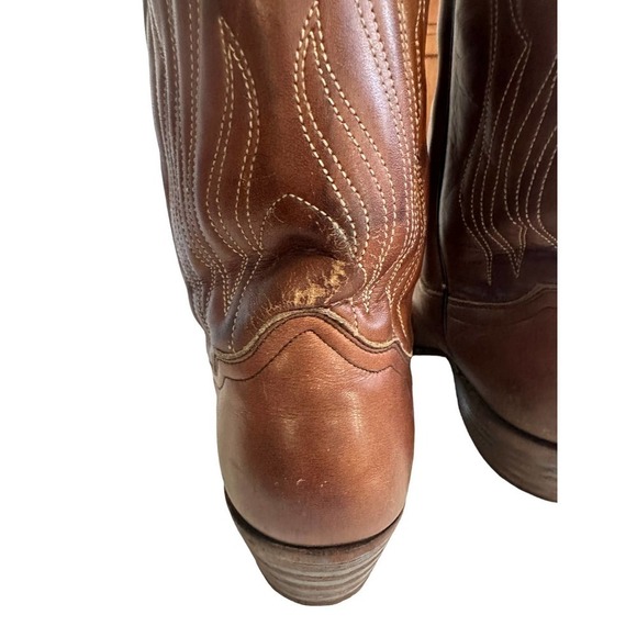 Frye 3849 Men’s Brown Leather Western Boots- sz 10 D main image 11